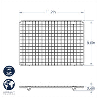 Nordic Ware Oven-Safe Baking & Cooling Grid - Quarter Sheet Size
