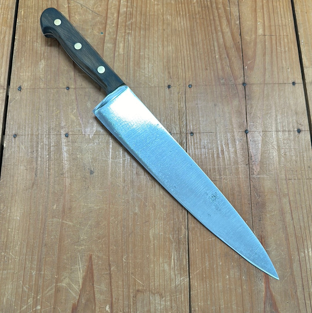 Sword & Shield 10” Chef Knife Carbon Steel Solingen 1960’s