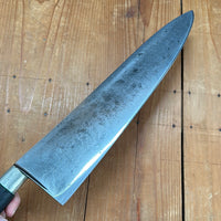 Tichet 14" Chef Knife Cuisine Massive / Nogent Style Paris France ~1890s-1920s