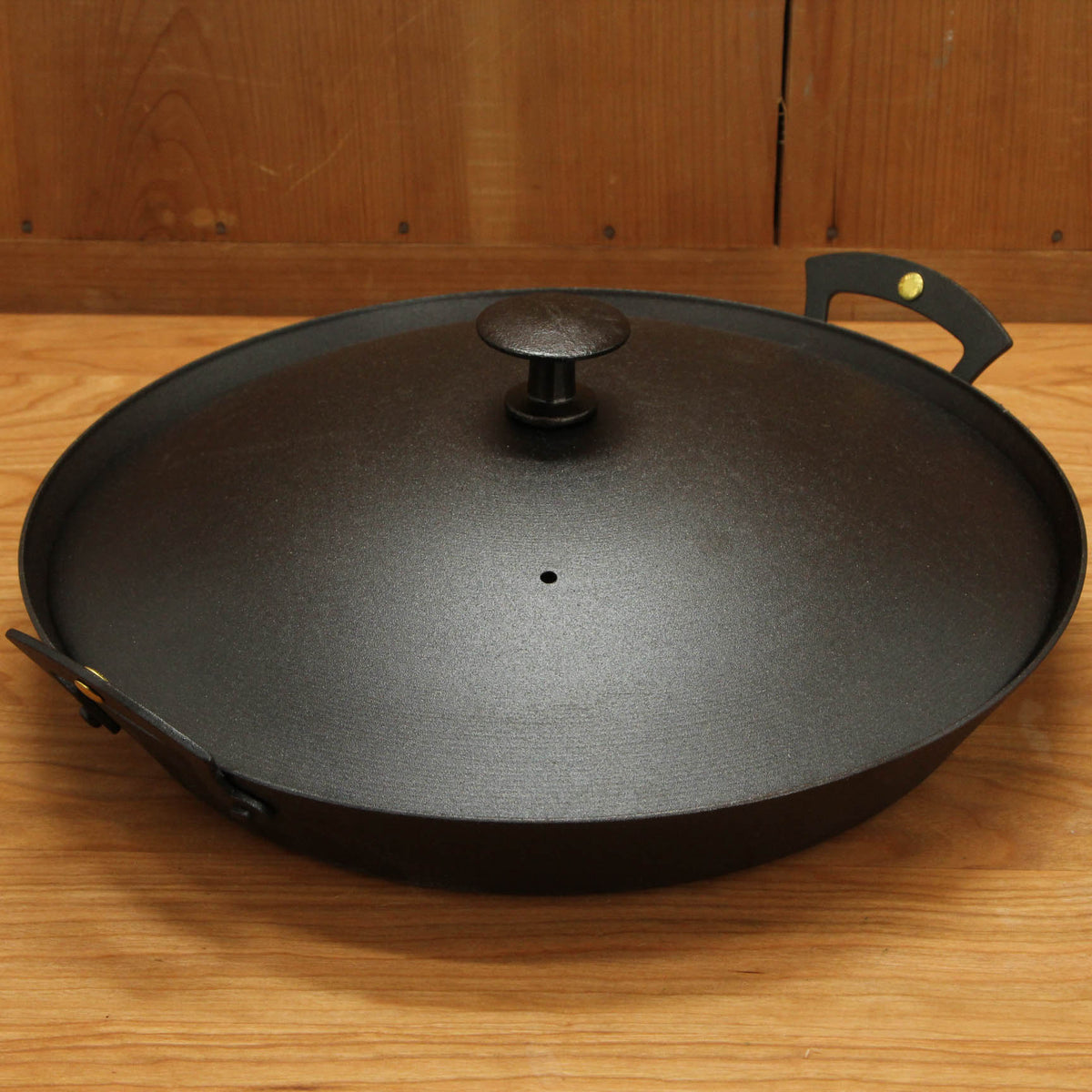 Netherton Foundry 12" Spun Iron Prospector Casserole with Lid