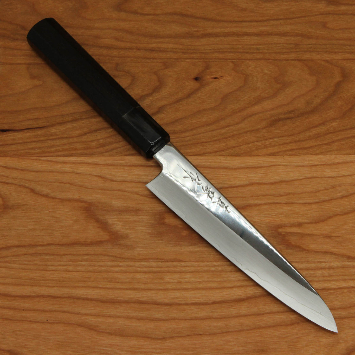 Makoto Tadokoro Marushin Nakagawa 150mm Petty Ginsanko Mirror Finish Ebony Handle