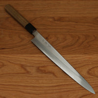 Makoto Tadokoro Marushin Nakagawa 240mm Sujihiki Ginsanko Teak