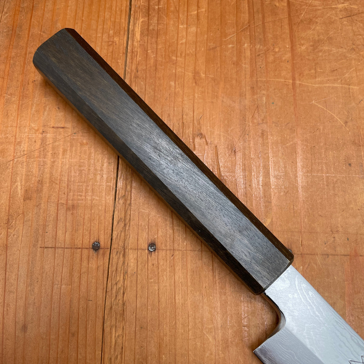 Sakai Kikumori Nakagawa V10 270mm Kiritsuke Yanagi VG10 Oak Handle with Saya