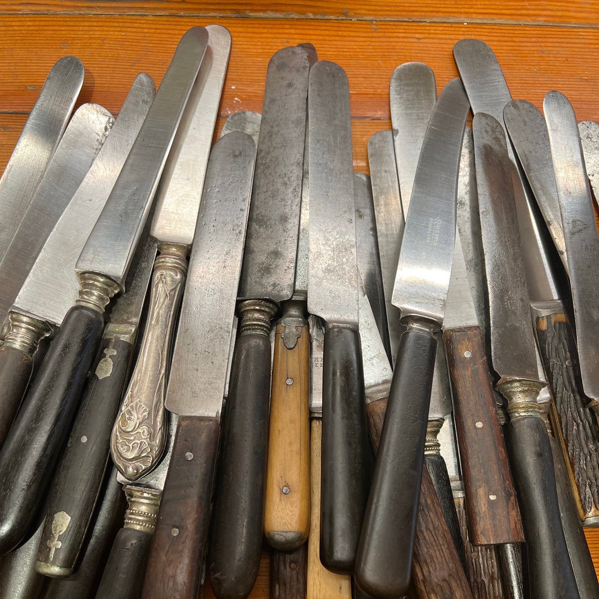 Bargain Bin Antique Carbon Steel Table Knife *Cleaned*- $22 each