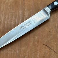 New Old Stock Emil Schmidt 4.5" Narrow Paring Stainless Solingen 1970s-80s
