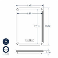 Nordic Ware Naturals Aluminum Quarter Sheet Pan