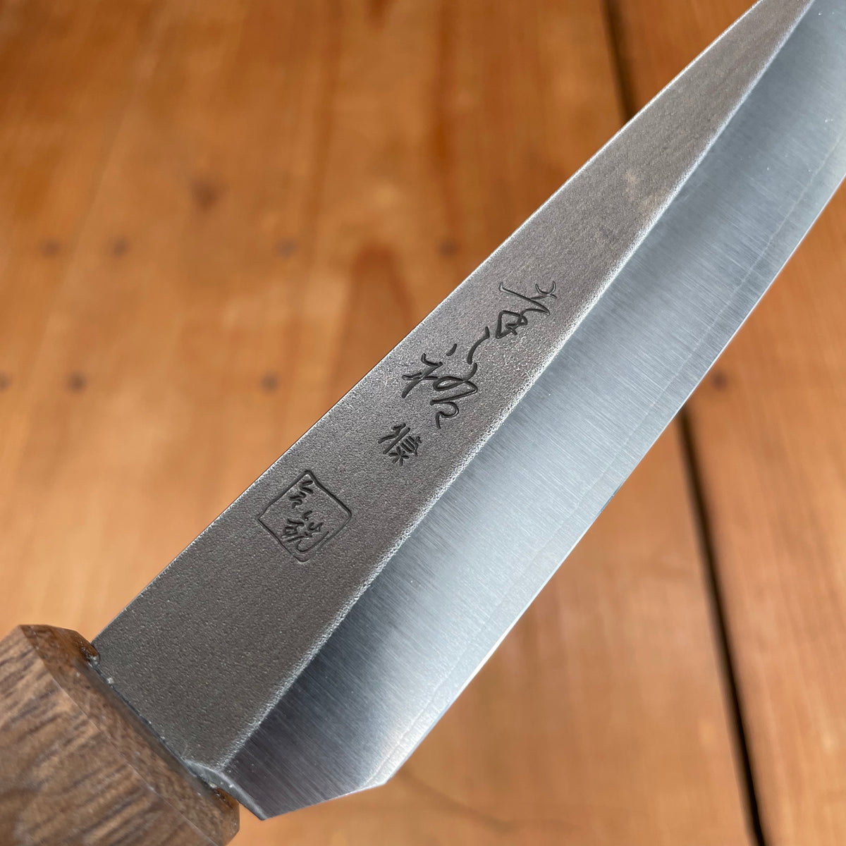 Bernal Cutlery x Konosuke GS+ 140mm Ko-Sabaki SLD Kurouchi Khii Laurel Handle with Saya