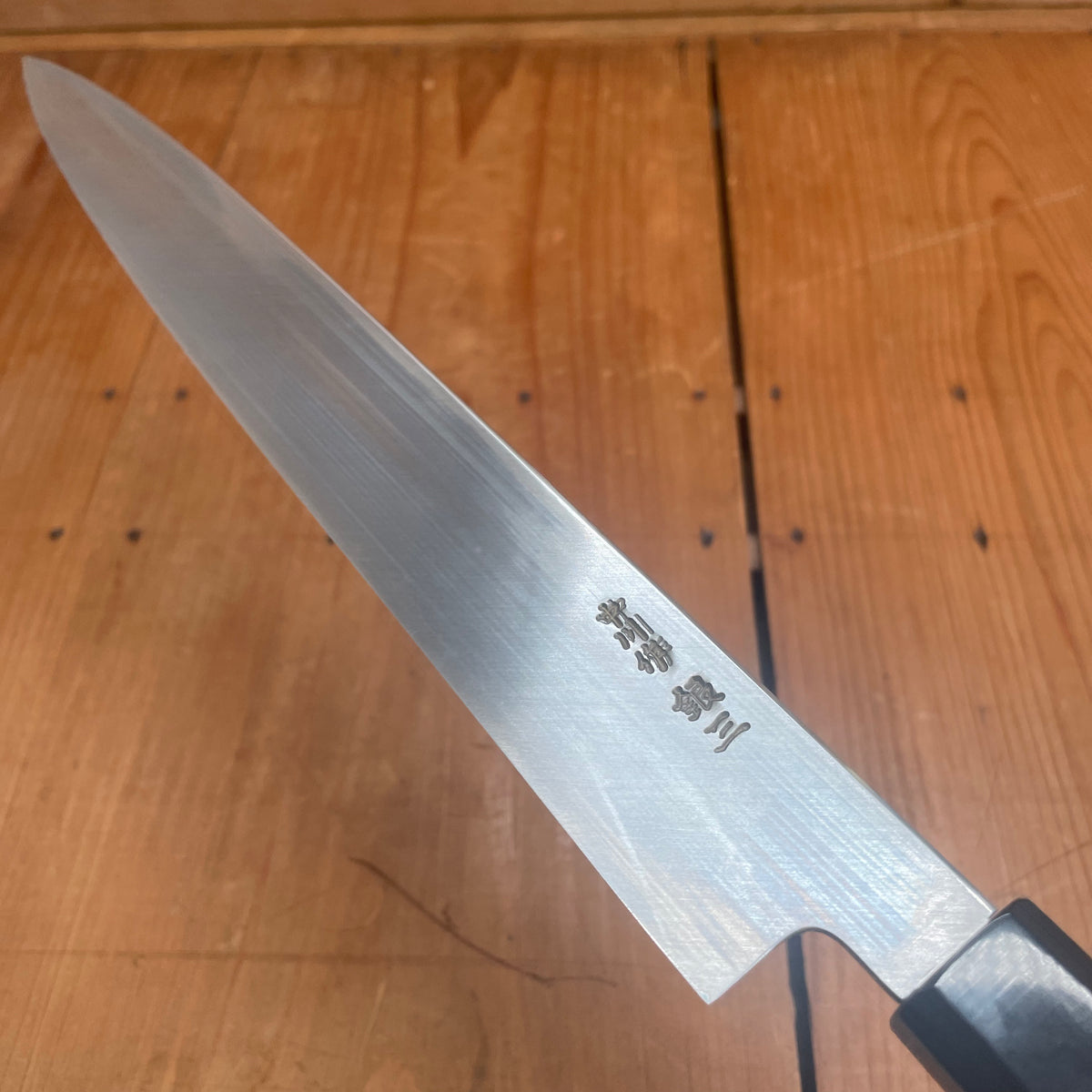 Hatsukokuro Nakagawa 270mm Yanagi Ginsanko Kyomen Ebony Black Buffalo Horn Handle