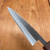 Hitohira TD 135mm Petty Stainless Clad Aogami 2 Kurouchi Padauk Handle