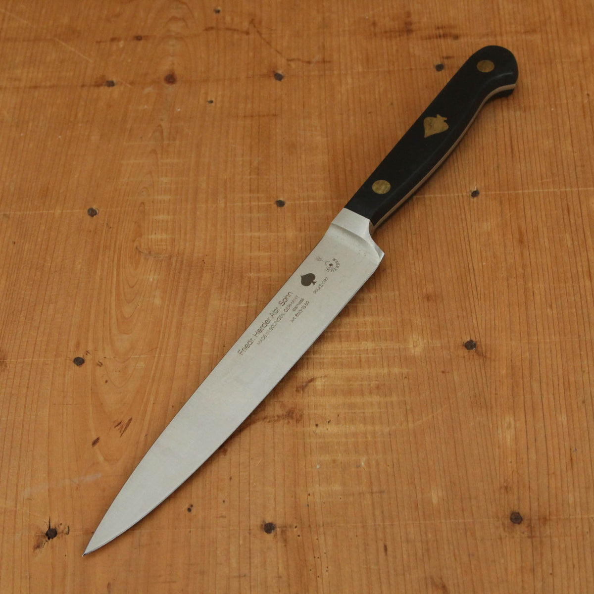 Friedr Herder Pikas Forged Stainless POM 3 Knife Set