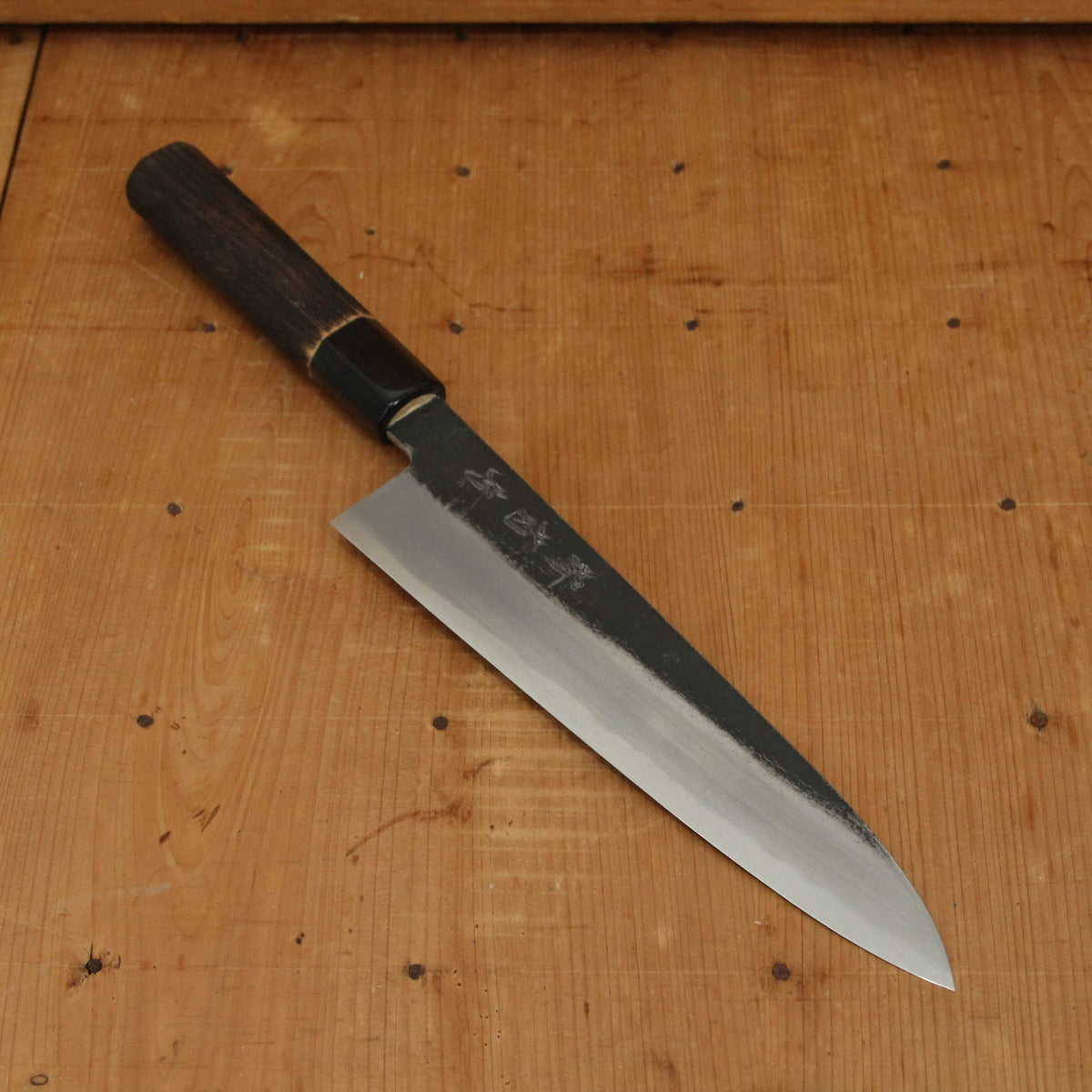 Sakai Kikumori Nakagawa x BC Aogami 1 Kurouchi Knife Set - 2 Pieces