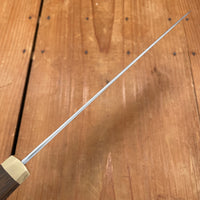 Blenheim Forge x Bernal Cutlery 200mm Gyuto Stainless Clad Aogami Super Oak & Brass