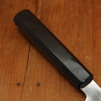 Makoto Tadokoro Marushin Nakagawa 180mm Santoku Ginsanko Mirror Finish Ebony Handle