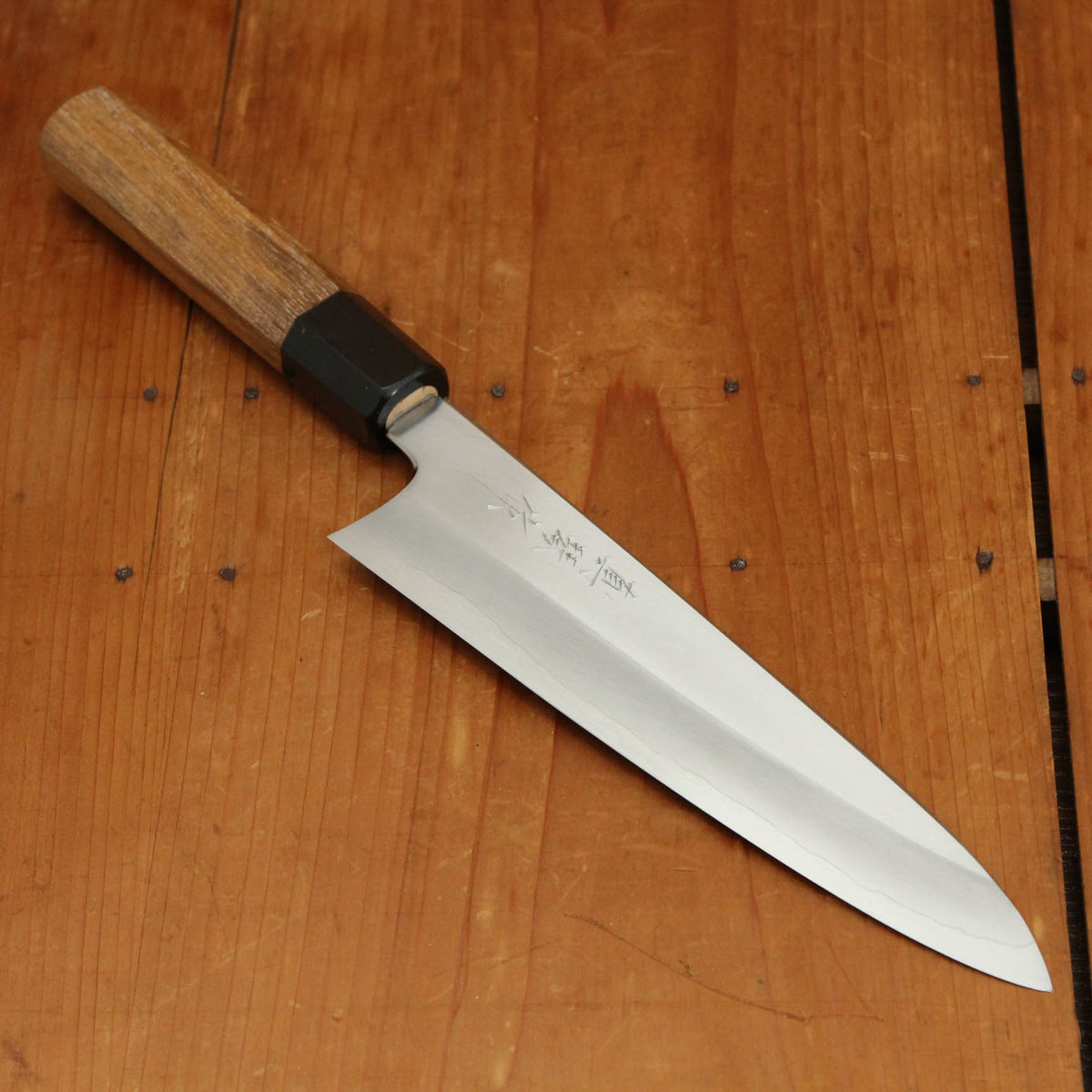 Makoto Tadokoro Marushin Nakagawa 210mm Gyuto Ginsanko Teak