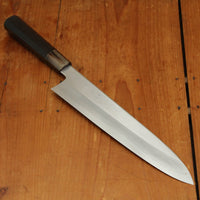 Hatsukokuro Nakagawa 270mm Gyuto Ginsanko Ebony Black Buffalo Horn Handle