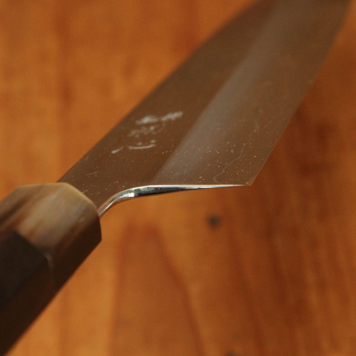 Hatsukokuro Nakagawa 270mm Gyuto Ginsanko Ebony Black Buffalo Horn Handle