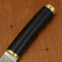 Florentine Four 270mm Bread Knife Stainless Black & Black