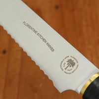 Florentine Four 270mm Bread Knife Stainless Black & Black