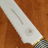 Florentine Four 270mm Bread Knife Stainless White & Black