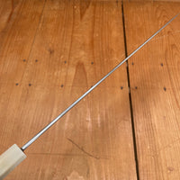 Hatsukokoro Nakagawa 300mm Sakimaru Sujihiki Aogami 1 Damascus Ebony Buffalo Horn