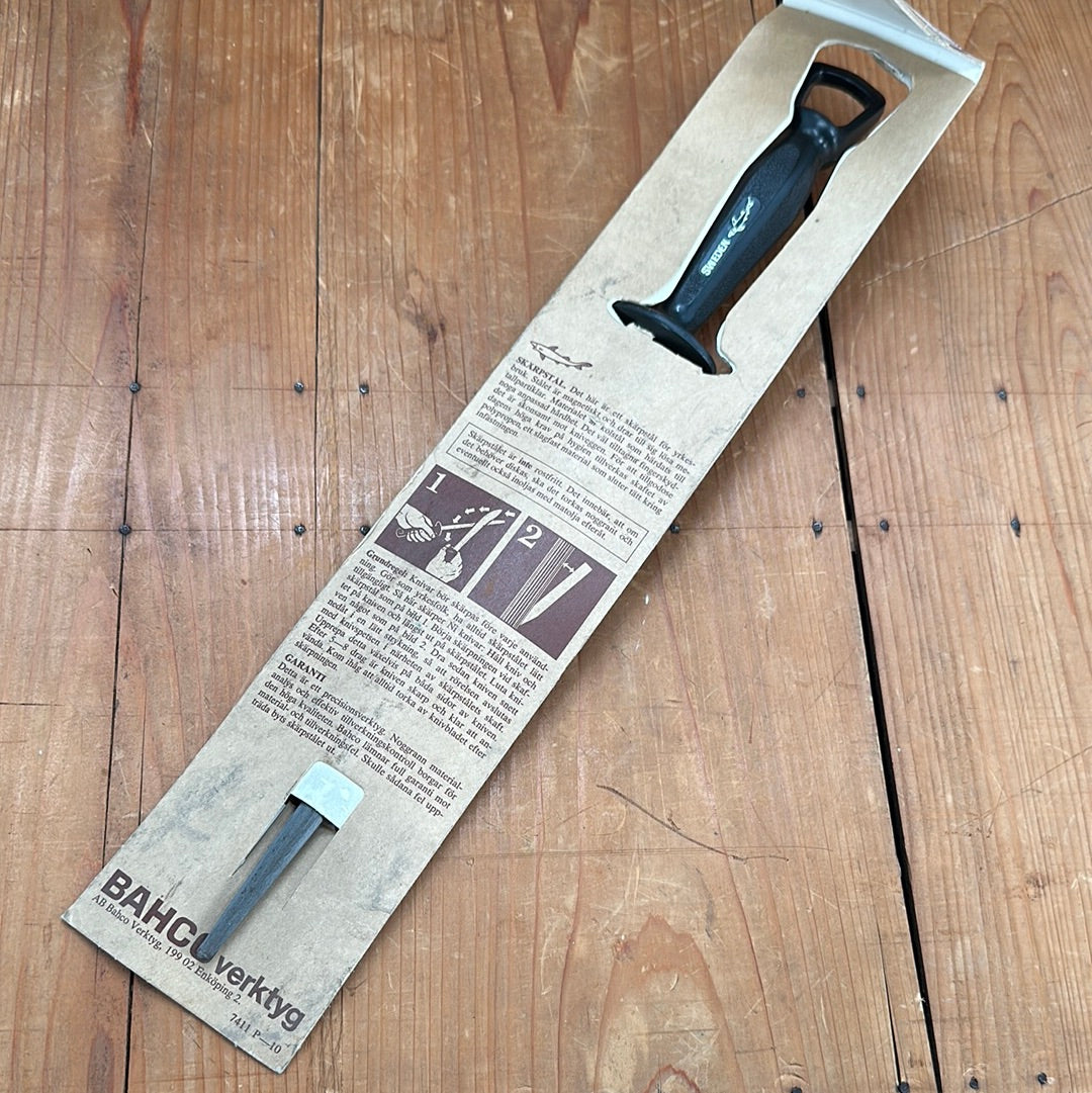 New Old Stock Bahco 10.5" Steel Med-Fine Cut Sweden 1970s-80s