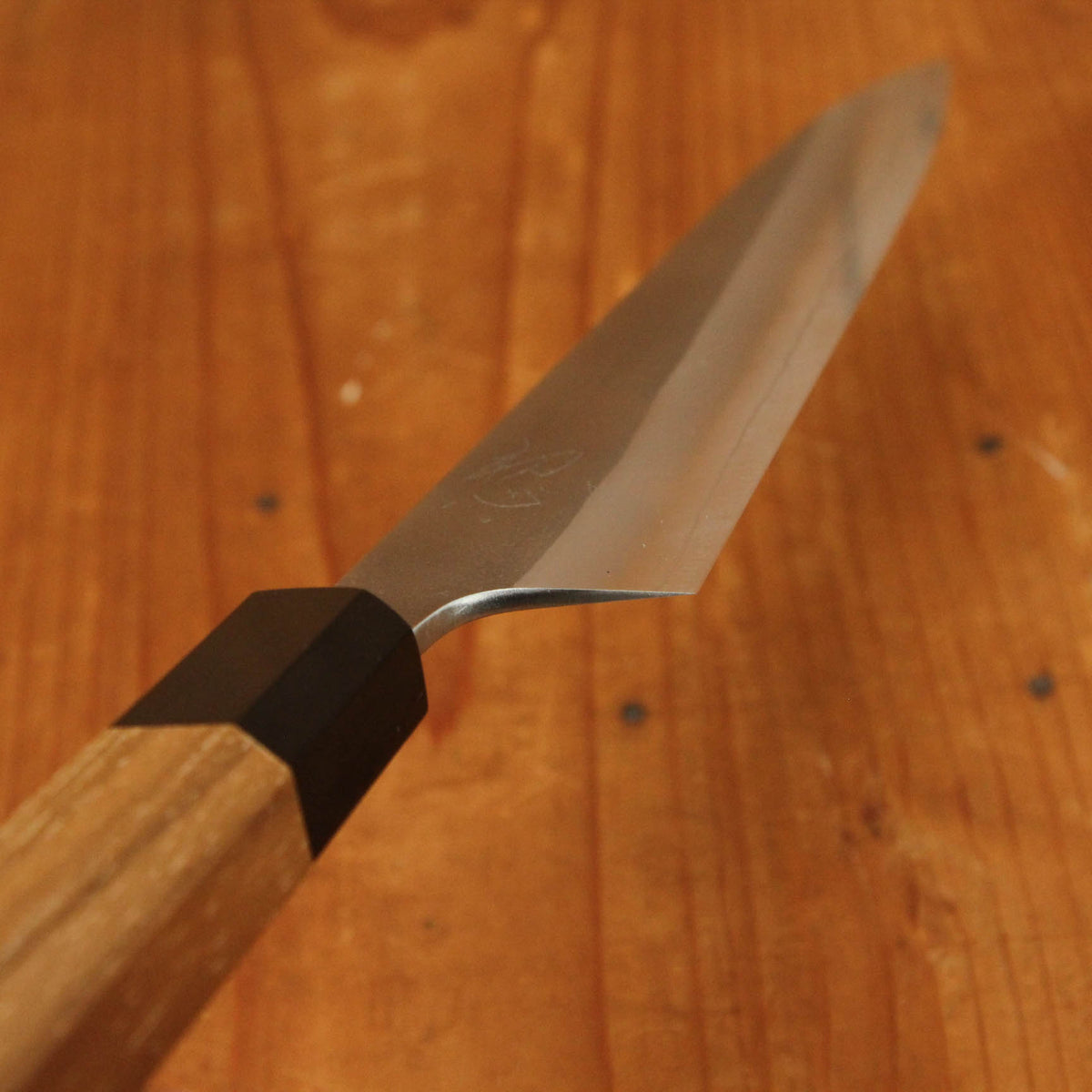 Yoshikane Hamono 240mm Sujihiki SKD Nashiji Teak Handle