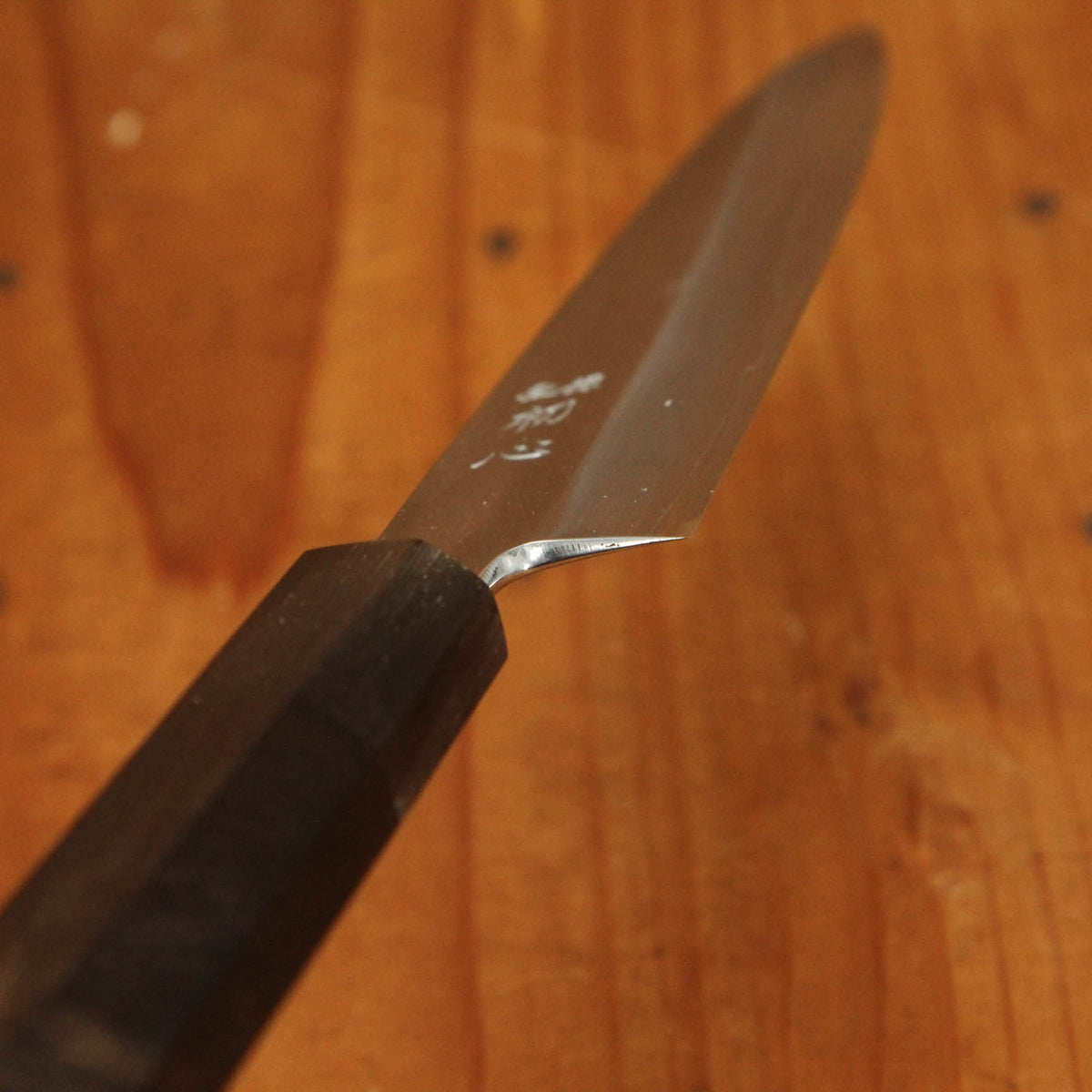 Hatsukokoro Nakagawa 150mm Petty Ginsanko Kyomen Ebony Handle Buffalo Horn