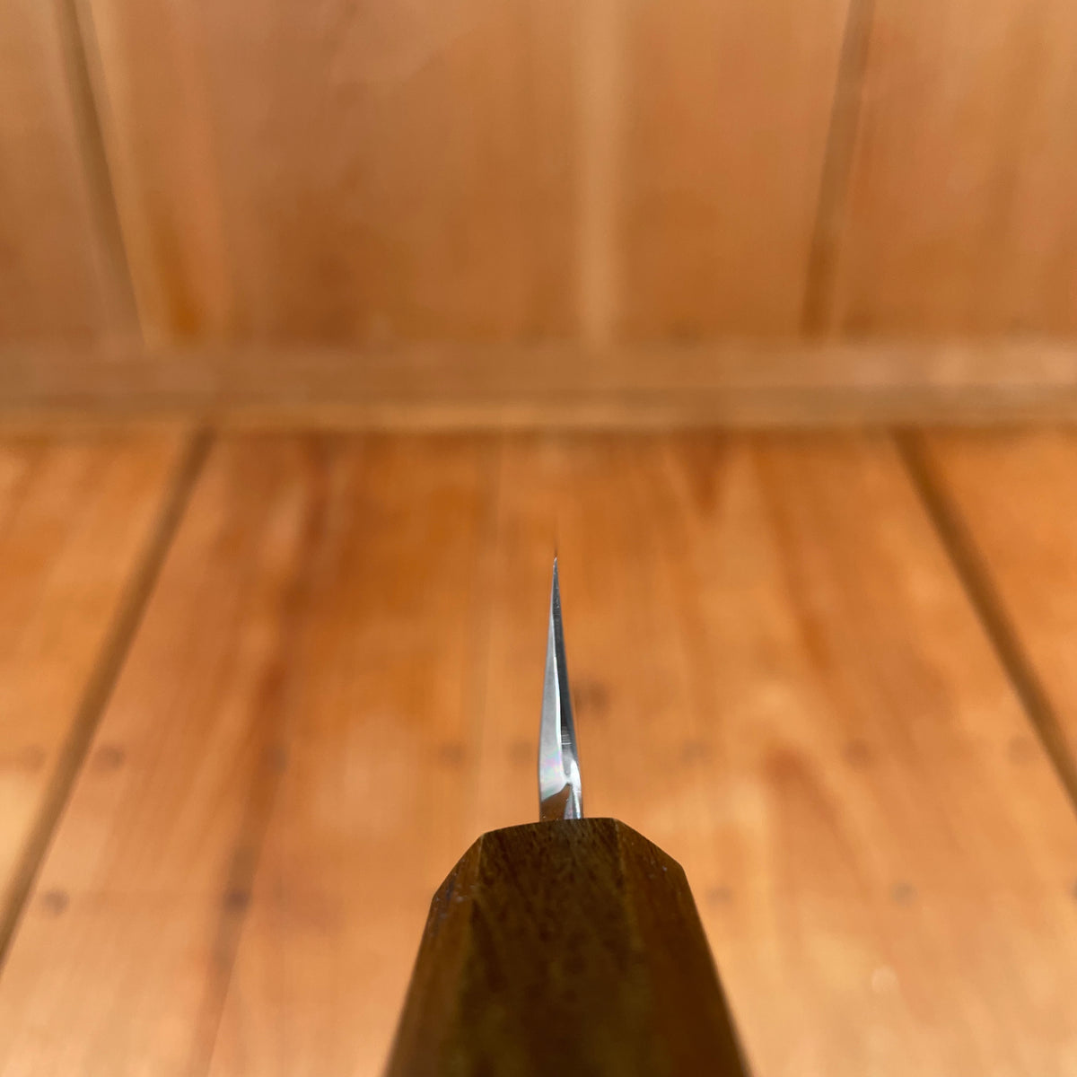 Sakai Kikumori Nakagawa V10 270mm Yanagi VG10 Damascus Oak Handle with Saya
