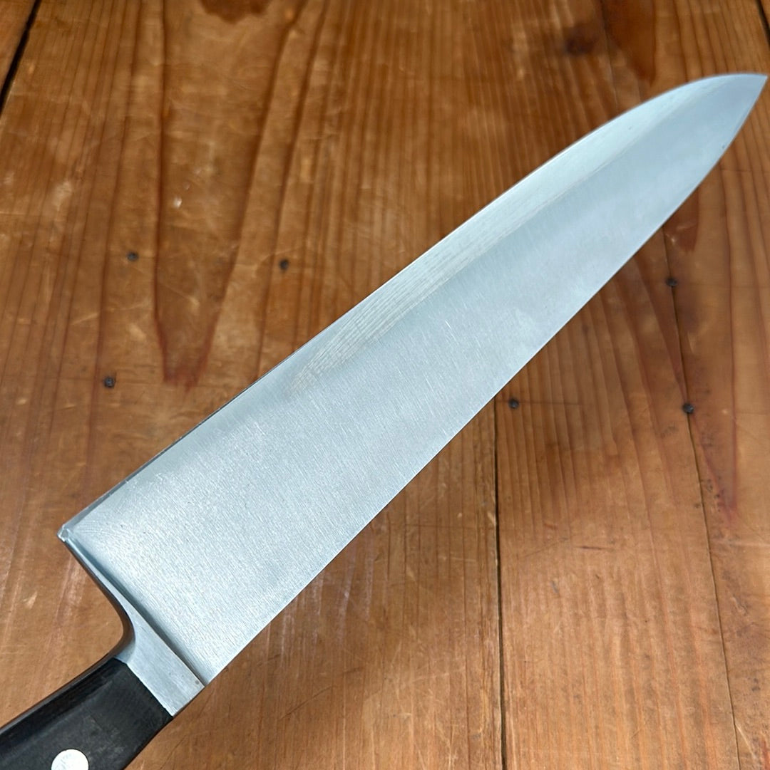 J. A. Henckels 10” Chef Knife Transitional Carbon Steel Late 1960s / Early 70s