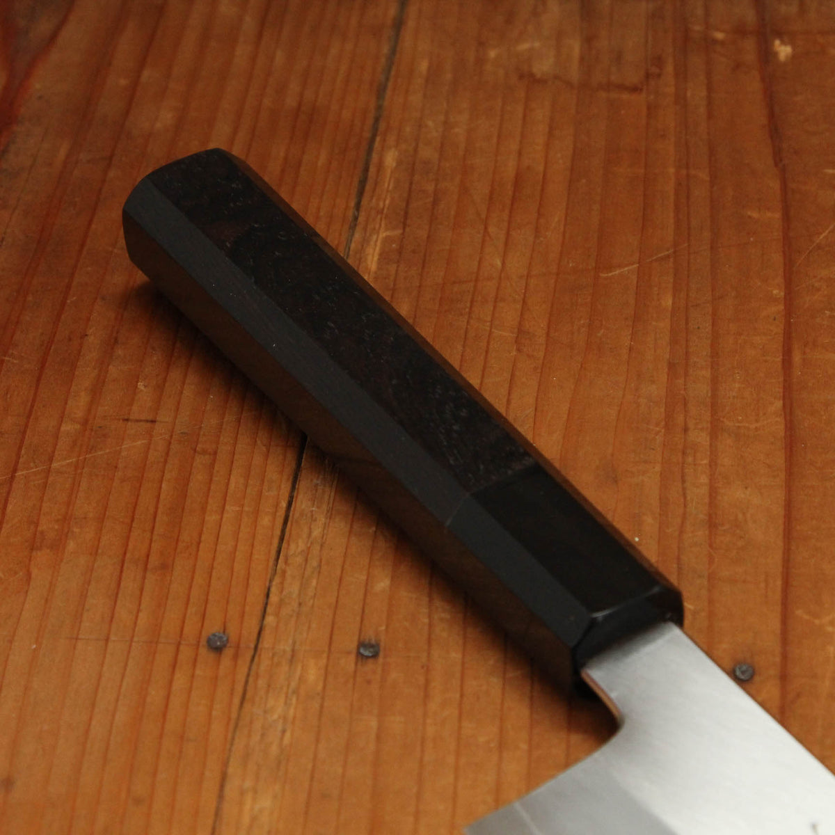 Hatsukokuro Nakagawa 240mm Gyuto Ginsanko Ebony Handle