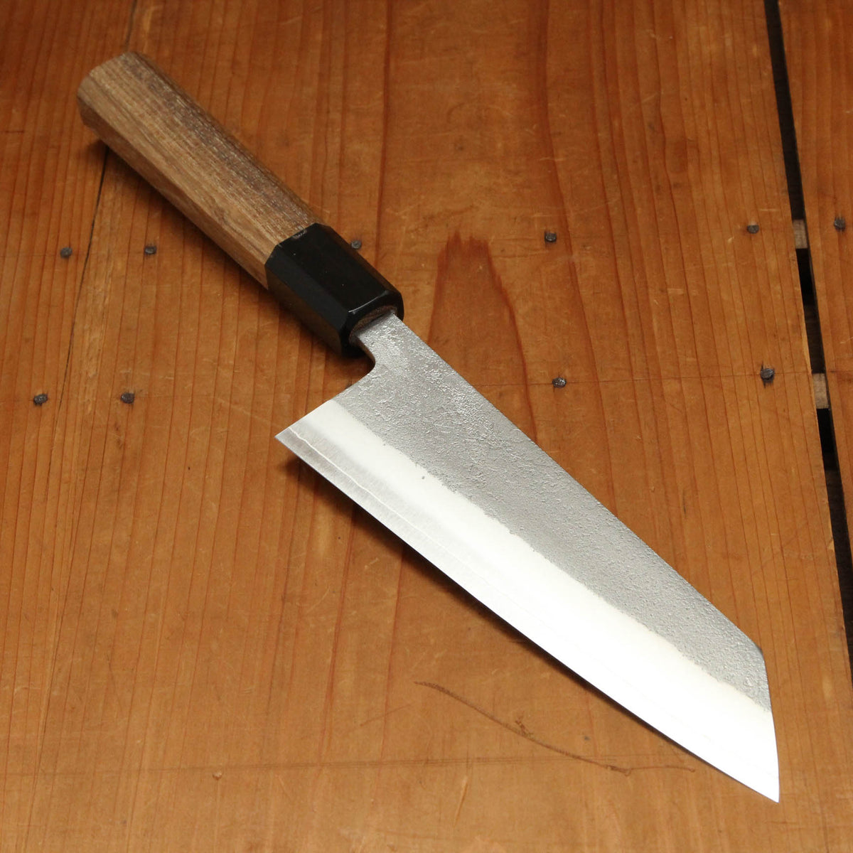 Yoshikane Hamono 165mm Bunka SKD Nashiji Teak Handle