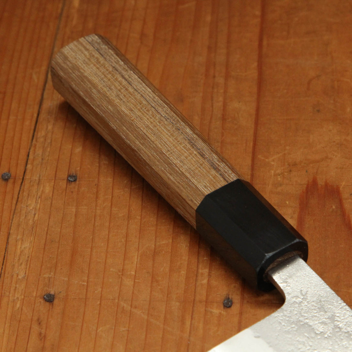 Yoshikane Hamono 165mm Bunka Shirogami 2 Nashiji Teak Handle