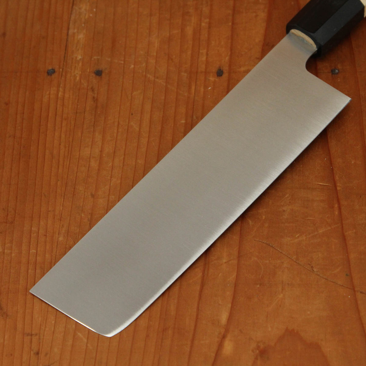 Ashi Hamono Ginga 180mm Wa-Nakiri Swedish Stainless with Saya