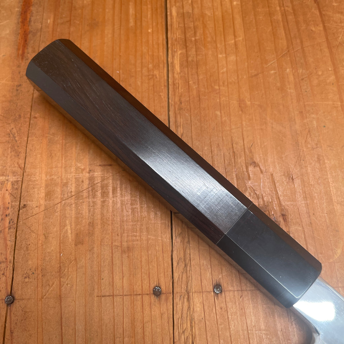 Hatsukokuro Nakagawa 300mm Yanagi Ginsanko Kyomen Ebony Black Buffalo Horn Handle