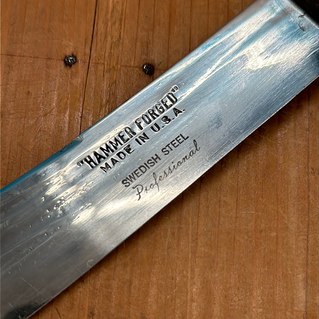 New Old Stock Clyde 7" Bullnose Swedish Carbon Steel 'Professional' Rosewood