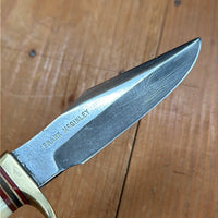 Randall Made Knives Model 8-4 Trout & Bird Carbon Steel Stag 1960s-70s?
