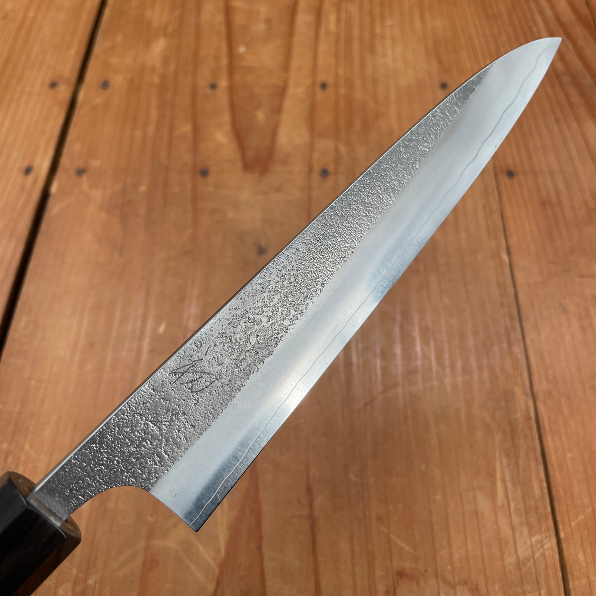 Yoshikane Hamono 150mm Petty SKD Nashiji Teak Handle