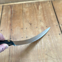 Sabatier Professional 9.75" Flexible Slicer Carbon Steel Wood 1950s/60s
