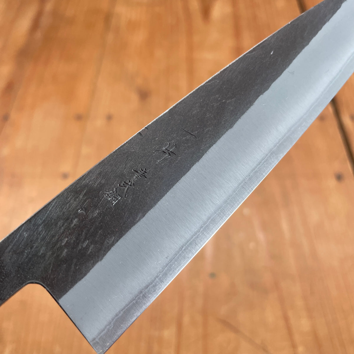 Hitohira TD 135mm Petty Stainless Clad Aogami 2 Kurouchi Padauk Handle