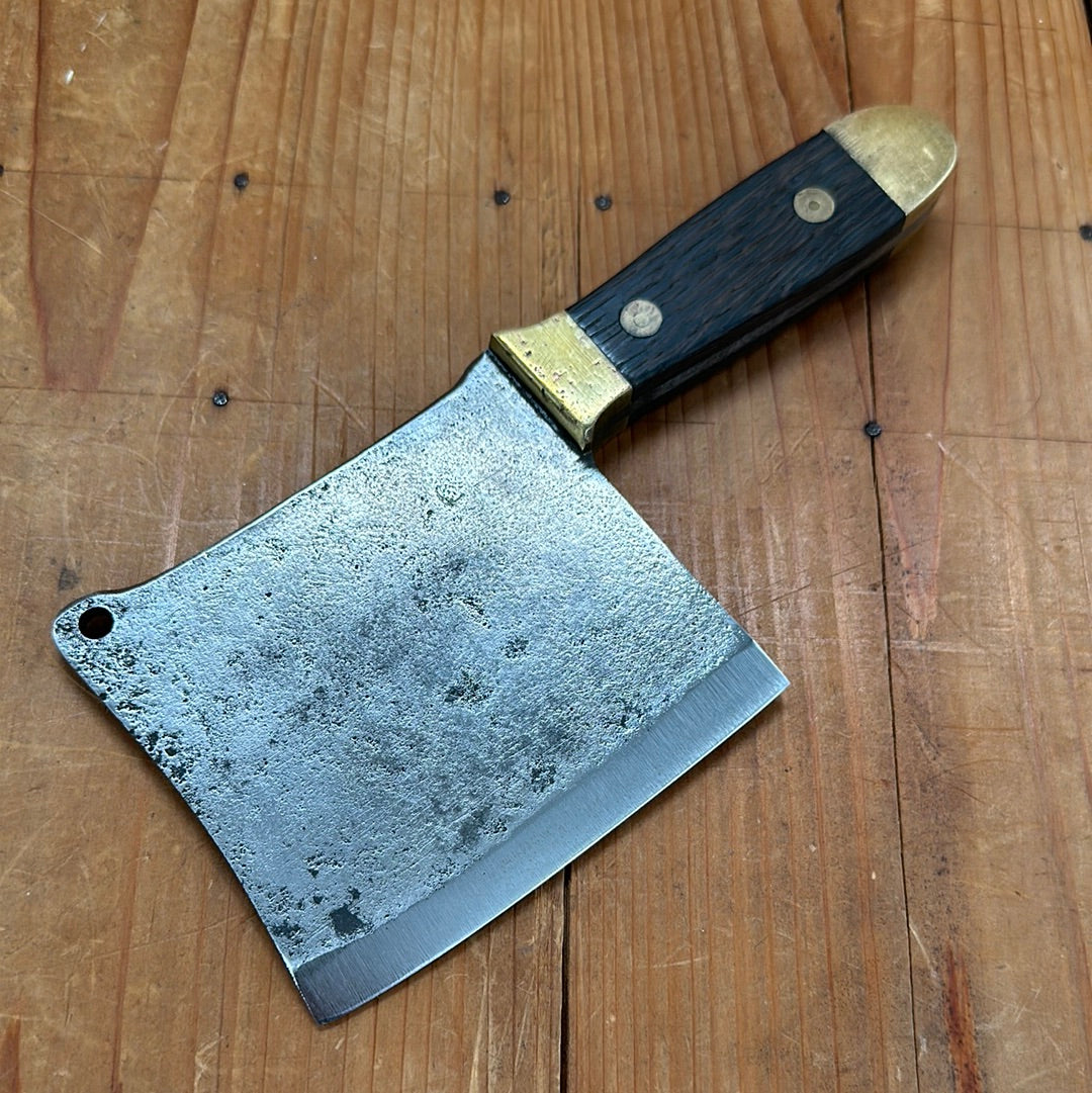 Unmarked 4.5" Cleaver France? 1900-1920s?