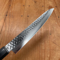 Hitohira HG 150mm Petty Stainless Tsuchime Damascus Rosewood Handle