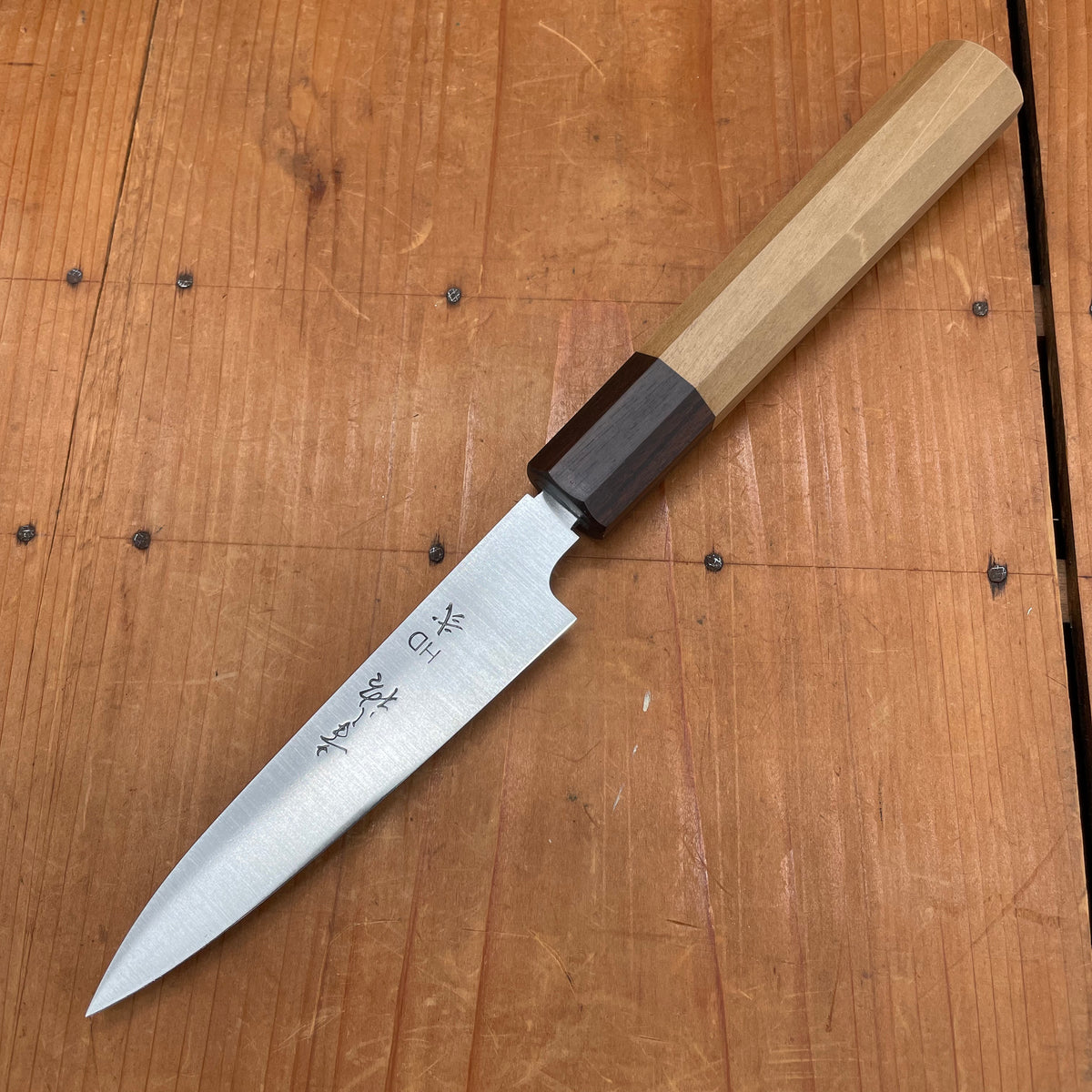 Konosuke Sakai HD2 120mm Wa Petty Ho & Ebony Wood Handle with Saya