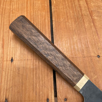 Blenheim Forge x Bernal Cutlery 200mm Gyuto Stainless Clad Aogami Super Oak & Brass