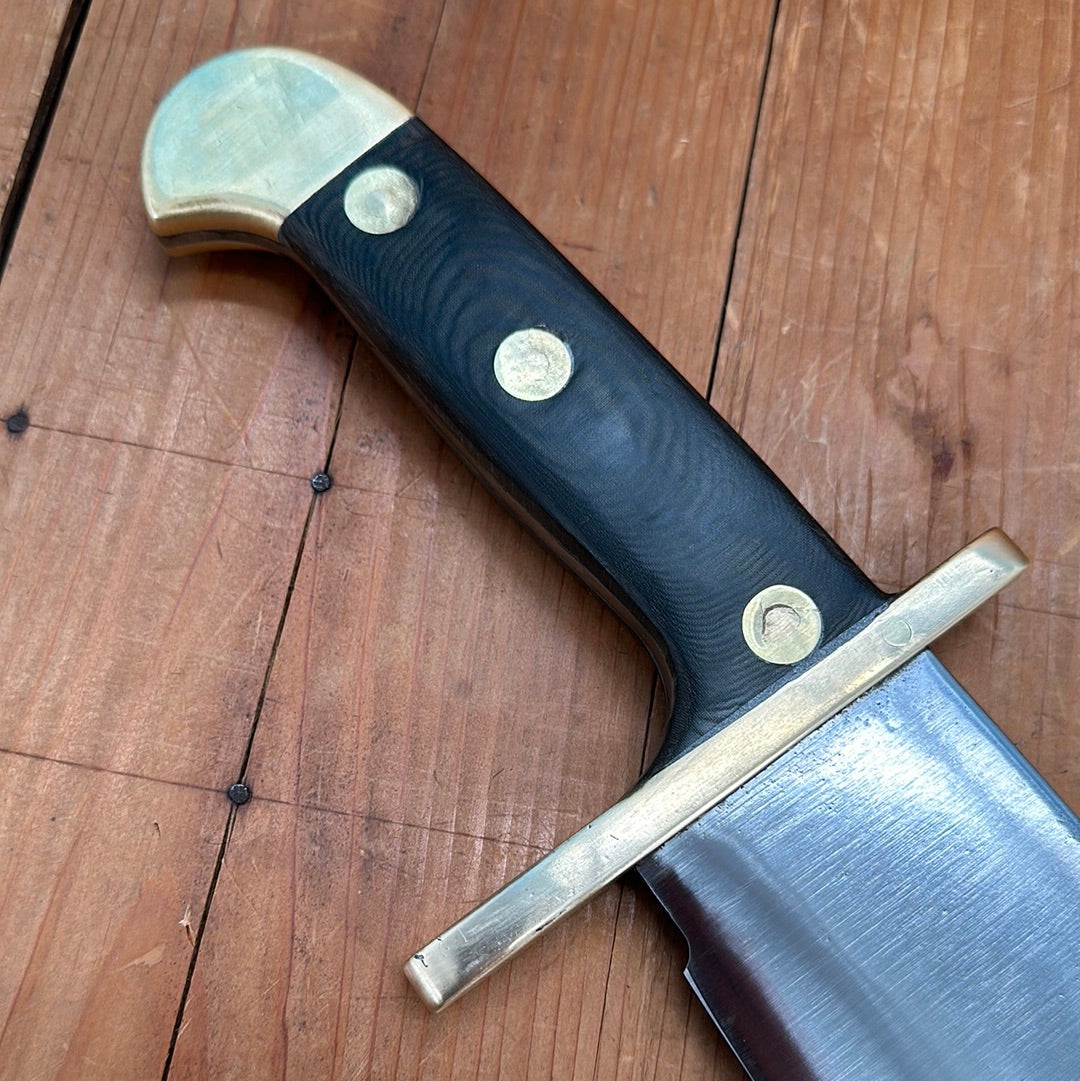 Vintage F Dick 12" Bowie From No. 50 Lobster Splitter - WW2 Theater Knife?
