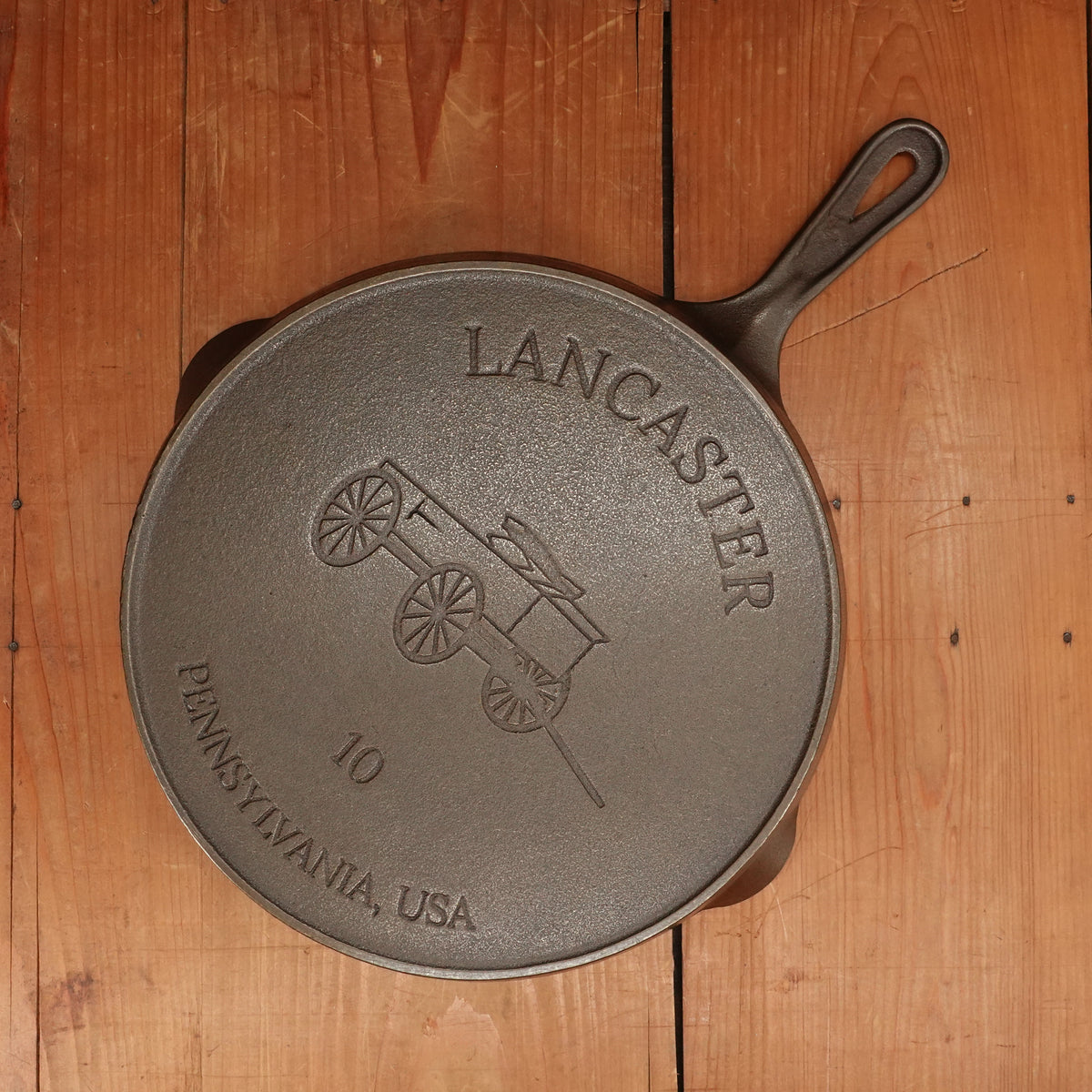 Lancaster Cast Iron No. 10 Skillet