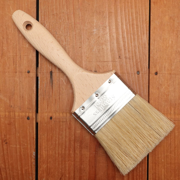 Ateco 3" Flat White Boar Bristle Brush