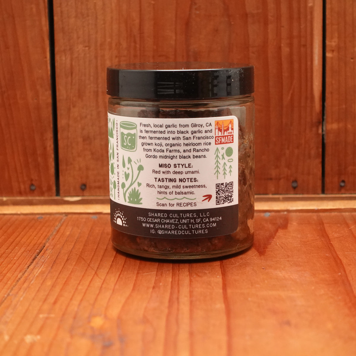 Shared Cultures Black Garlic Modern Miso - 6oz