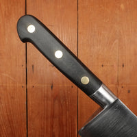K Sabatier Jeune 12" Chef Knife Early Ideal Pattern Carbon Steel Ebony 1920-50s