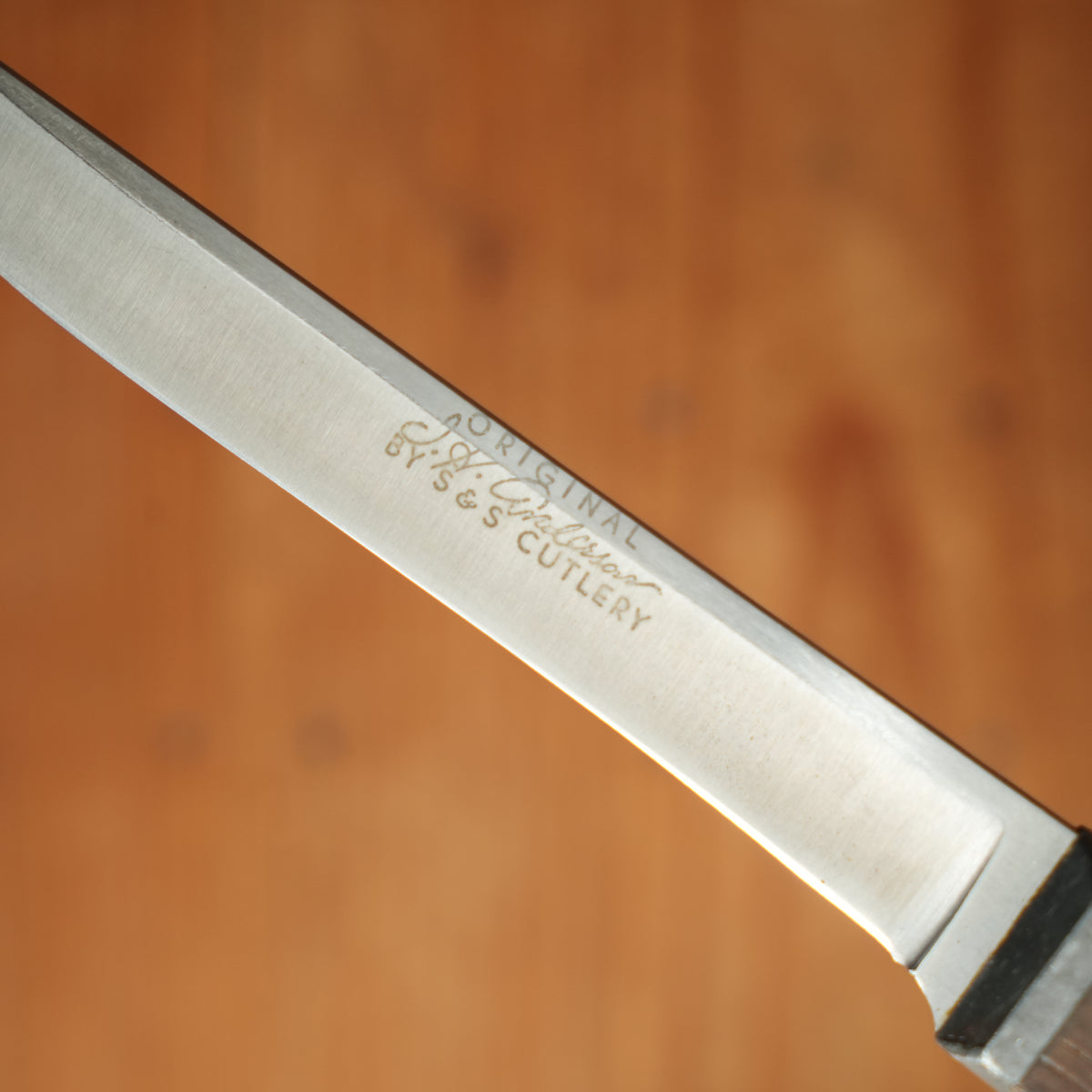 Vintage J H Andersson S&S Cutlery Boning Knife Stainless 1930-40