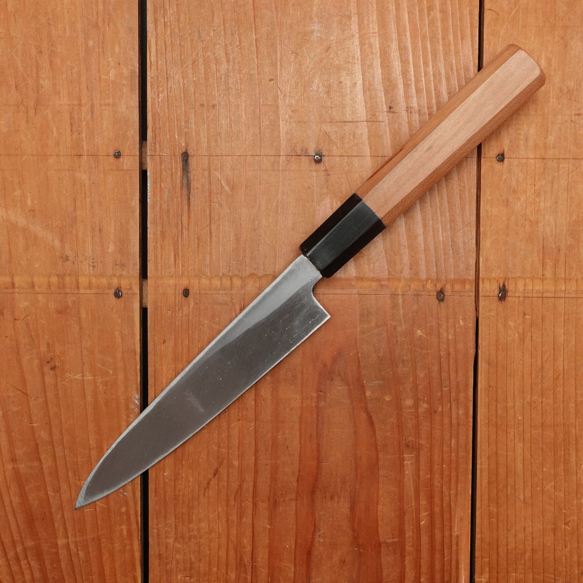 Tanabe Tatara Tanaka x Shimizu 150mm Petty Single Bevel Tamahagane Steel